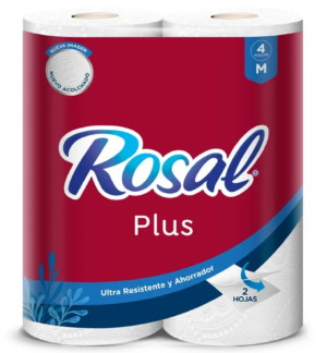 PAPEL HIGIENICO ROSAL  VINOTINTO
