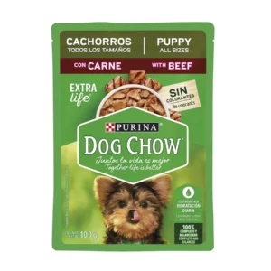 DOG CHOW POUCH CACHORRO CARNE