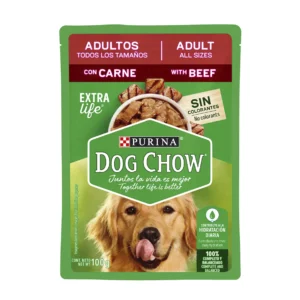 DOG CHOW POUCH ADULTO CARNE